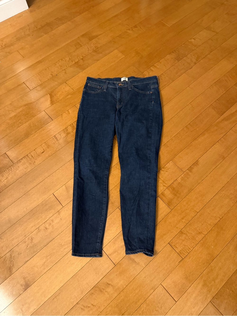 J Crew Dark Wash Women's Skinny Jeans - Classic Indigo